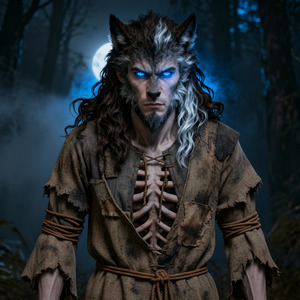 Werewolf Elodin, reborn from the sea.